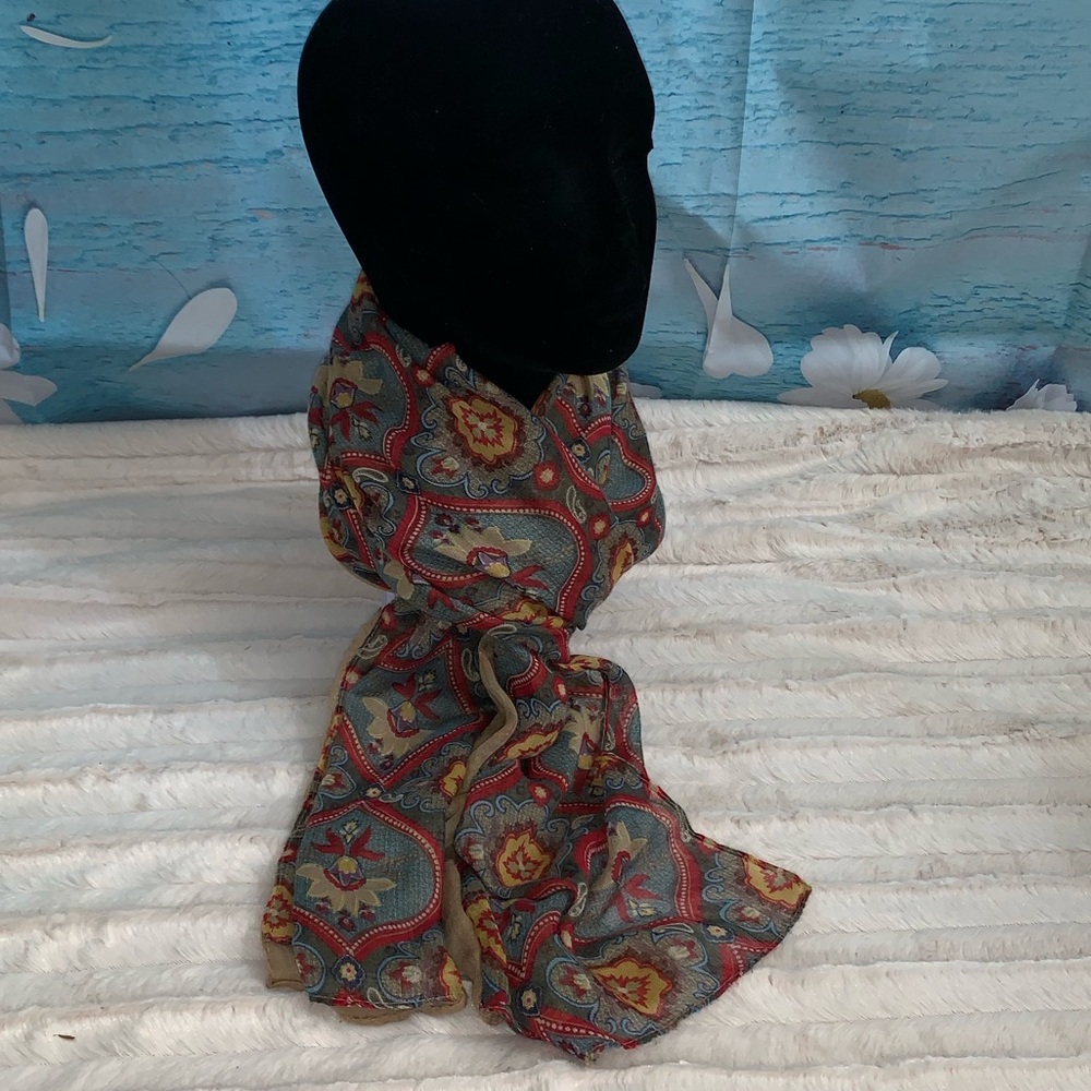 Beautiful Two-Sided Batik Scarf